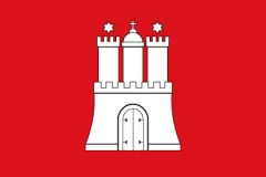 Regionalflagge PES 700x1050mm Helgoland SB-Pack