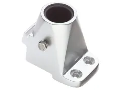 º Relingfuß für Fußreling silber