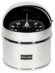 Ritchie Kompass Globemaster D-615-Ep, 12/24/32v, Aufbau, Ø152,4mm/2 Of 5°, Niro (Segel)