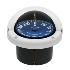 Ritchie Kompass Modell Supersport Ss-1002, 12v, Einbaukompass, Rose Ø93,5mm/5°, Weiß