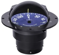 Ritchie Kompass Modell Supersport Ss-5000, 12v, Einbaukompass, Rose Ø127mm/5°, Schwarz
