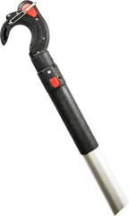 ROBLINE Hook & Moor Bootshaken, Aluminium, 45cm Kopf / 1,20m KS