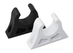 Rohrklemme weiß für Durchmesser 22mm bzw.7/8