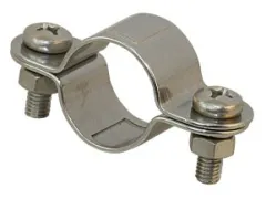 Rohrschelle Edelstahl für 25mm