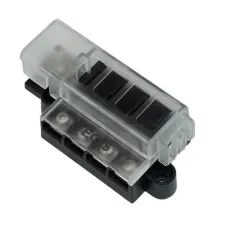 RT Fuse Block 4 Circuits w/Cover, Retail