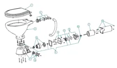 Rückschlagventil Abfuhr Elektrische Toilette