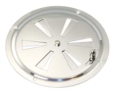 Rundlüfter Edelstahl 102mm Ø Stellschraube außen