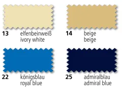 SAULEDA Gewebe Maerlin Acryl eins. besch. 153cm 330g/m² grau