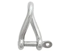 Schäkel gedreht kurz uv. Bolzen 5mm