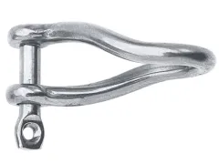Schäkel gedreht lang 6mm