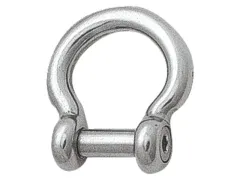 Schäkel geschweift mit Innensechskant 10mm