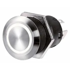 Schalter (24V, 10A, ON - OFF, weiß)