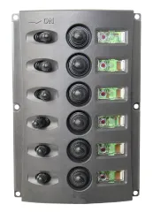 Schaltpaneel 6-fach
