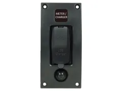 Schalttafel Curved Add-on 2fach USB