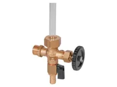 Schauglas mit Ablassventil 1/2”