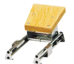 Schlitten-Motorhalterung Niro; Klein, Stufenfrei, Stehend