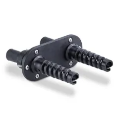 Seastar Schottverschraubung Satz, Doppelte Leitung, Kunststoff