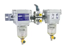 Separ Kraftstofffilter (SWK-2000/5U, doppelt, 300, Kunststoff, 12 mm Rohr, 2 x SNSE00530)