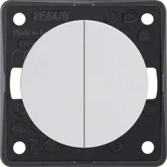 Seriendrucktaster, 2 Schließer, 1 Eingangsklemme