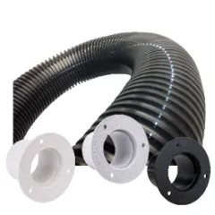 Shield Sternflex Schlauch, grau; Preis pro Rolle 50 (15,25m)