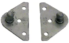 Sierra Nautalift, Niro Flache Bügel Mit 10mm-Kugelanschluß, Breite 2,25 (57mm)