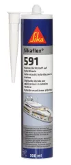 SIKAFLEX Kleb-Dichtstoff 591, Tube 70ml, weiß