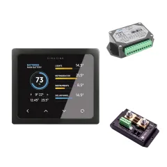 Simarine PICO Standard Set Rev23 - Schwarz mit Einbaurahmen