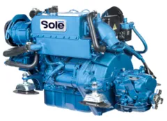Solé Schiffsdiesel Mini 44 Mit Technodrive Wendegetriebe Tmc60p, R=1.55:1