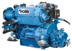 Solé Schiffsdiesel Mini 55 Turbo Mit Technodrive Wendegetriebe Tmc260, R=2.47:1