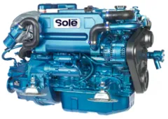 Solé Schiffsdiesel Sm-82 Mit Hydraulischem Wendegetriebe Tm93, R=2.77:1