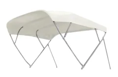 Sonnen-Top Modell 'Fly Inox'; Weiß; 245x156x252cm