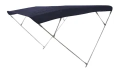 Sonnen-Top Modell Wilma, Navy, 255x200x150cm; Aluminium Streben
