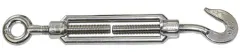 Spannschloss M12 offen Auge/Haken