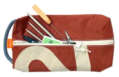 Spleißertasche aus gebrauchtem Segeltuch 42cm