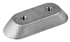 Stabanode Alu 60x23x12mm für Johnson/Evinrude 2-150PS Spiegelbeschlag