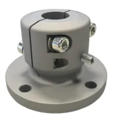Stählerner Klemmflansch, Ø60mm-Welle, Mitte Ø76,20mm, Lochkreis Ø120,65mm, Ø17mm, 6 Löcher