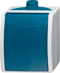 Steckdose (einzig, türkis)