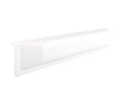 Stegfender gerade 50x7x10cm weiß