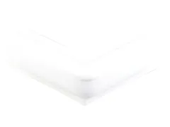 Stegfender Winkel 25+25x7x10cm weiß