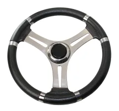 Steuerrad VS01 in Mahagoni Ø350mm 3 Speichen