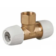 T-Stück (ø15 x 1/2 " bn x ø15 mm)