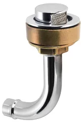 Tankentlüftung (Ø16 mm, eingebaut, nach oben 90°, Messing verchromt)