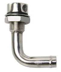 Tankentlüftung in Edelstahl 90°