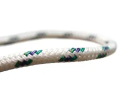 Tasmania 6mm meliert schwarz-weiß