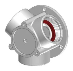 TD-3-Wege-Verbinder weiß