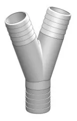 TD-Y-Verbinder 38 - 38 - 38mm