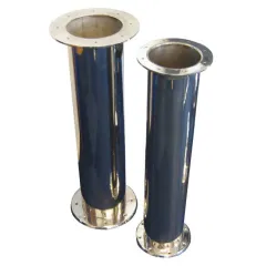 Tischbein Edelstahl poliert (150 mm, 71,5 cm, 200)