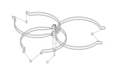 Topfhalter Für 3 Brenner