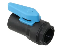 TRUDESIGN Kugelventil mit Hebel, kompakt Nylon/GFK 3/4