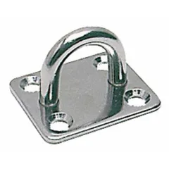 U-Bolzen auf quadratische Platte (30x35, 5)